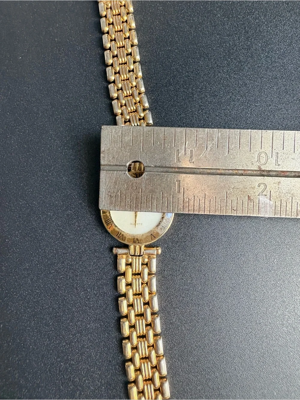 Jacques Piccard Gold-Tone Women's Quartz Bracelet Watch
